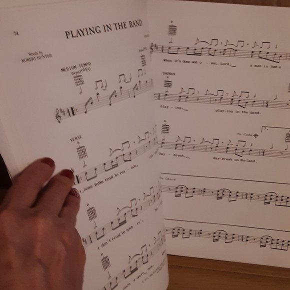 Grateful Dead Anthology Guitar Edition 1986 Jerry Garcia GD Deadhead Musicians - Picture 10 of 12